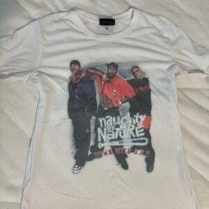 White Graphic T-Shirt